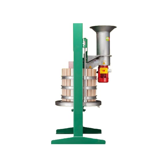 AUTOMATIC HYDRAULIC PRESS WITH CENTRIFUGAL FRUIT MILL 60K-RM 1.5