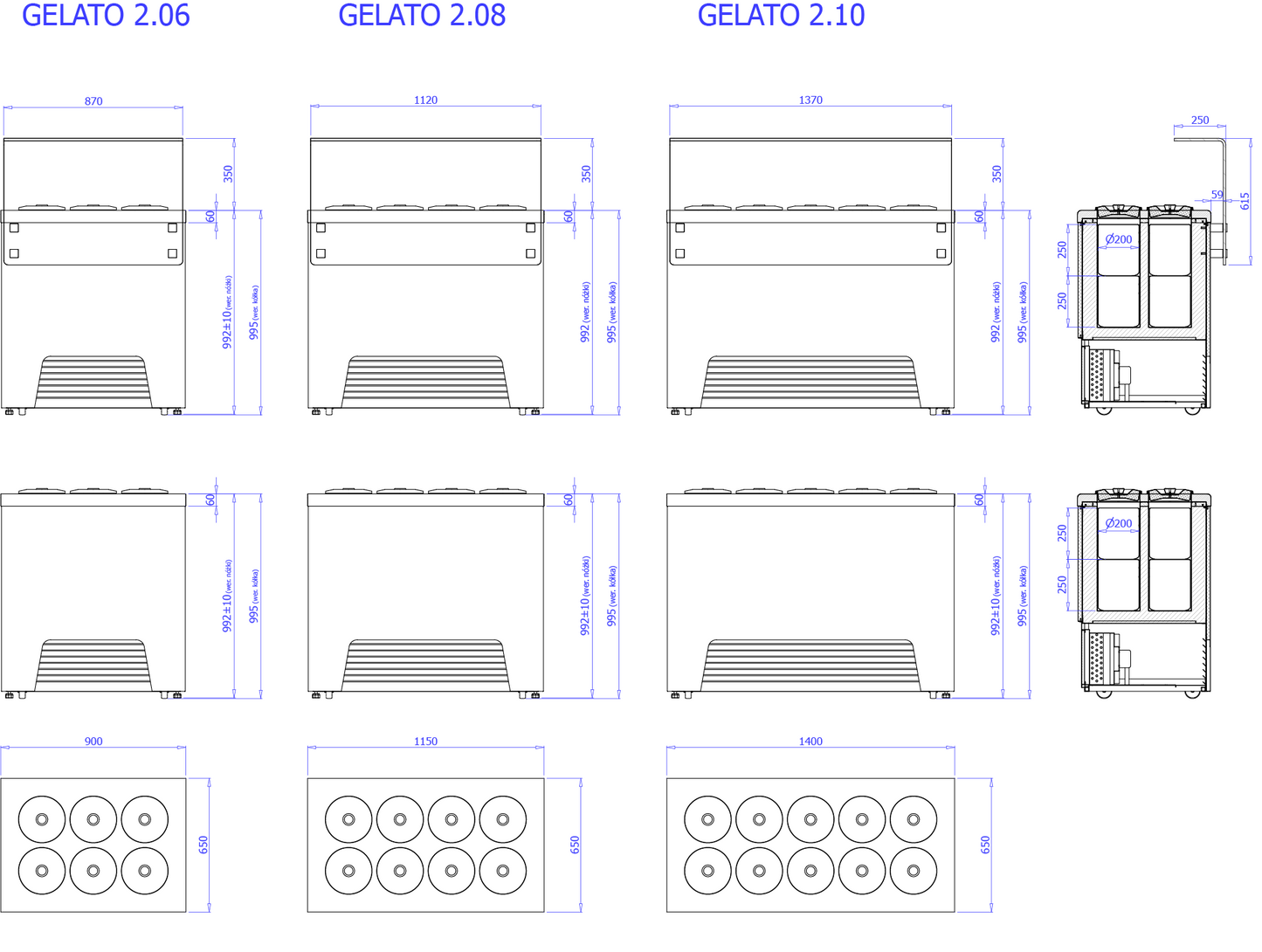 ΚΑΤΑΨΥΞΗ ΠΑΓΩΤΟΥ ΚΑΡΑΠΙΝΑΣ GELATO GT200