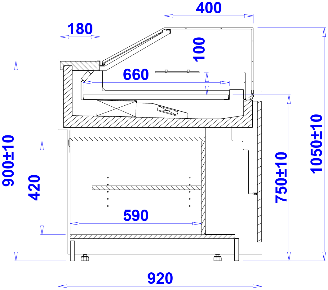 ΨΥΓΕΙΟ ΖΑΧΑΡΟΠΛΑΣΤΙΚΗΣ PARIS 250
