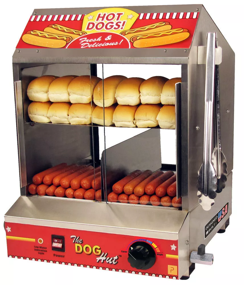 ΒΡΑΣΤΗΡΑΣ HOT DOG ΜΕ ΘΕΡΜΑΝΤΙΚΟ ΨΩΜΙΟΥ DOG-37L