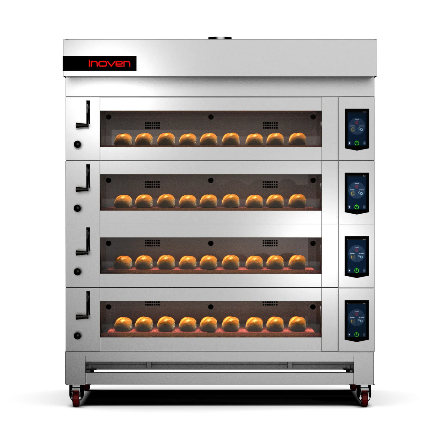 ΤΑΒΑΝΩΤΟΣ ΦΟΥΡΝΟΣ ΑΡΤΟΠΟΙΙΑΣ AYF-60x80/4S KOZA