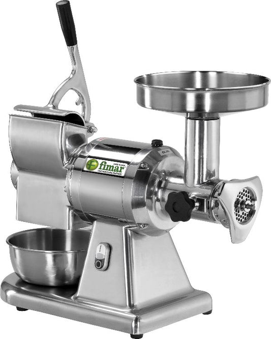 MEAT MINCER WITH HARD CHEESE GRATER 12T