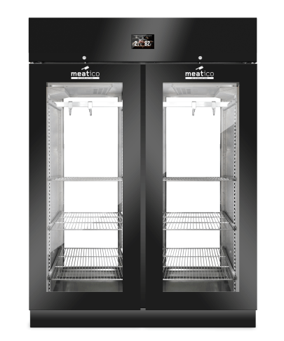 DRY AGING REFRIGERATOR MEAT PANORAMA 1500 BLACK EVERLASTING