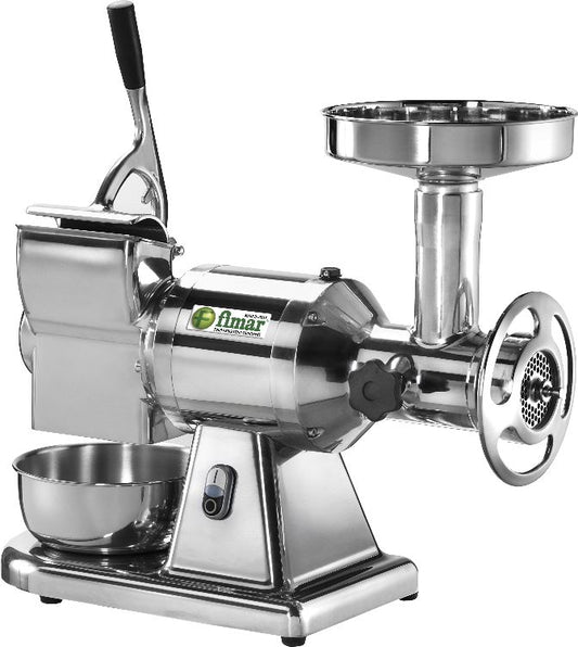 MEAT MINCER WITH CHEESE GRATER FOR HARD CHEESE 22T