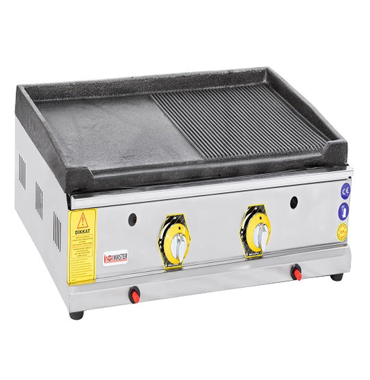 GROOVED-SMOOTH GAS GRILL DIG-70