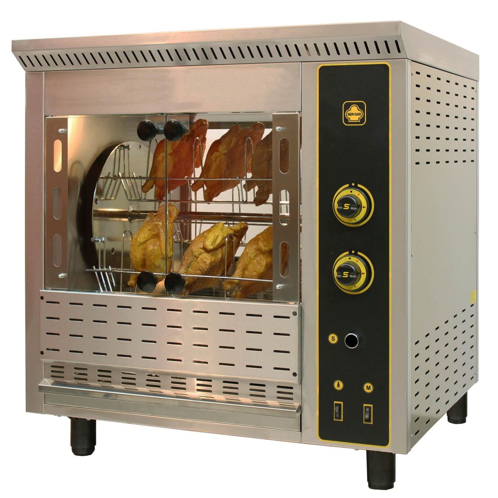 GAS CHICKEN ROTISSERIE T24G