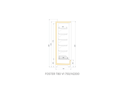 ΚΑΤΑΨΥΞΗ SELF SERVICE FOSTER T80 V1 750/2200 5D