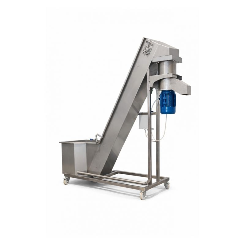 CENTRIFUGAL FRUIT MILL WITH ELEVATOR AND PRE-WASHING SYSTEM PROMILL 200B APITAL