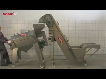 AUTOMATIC FRUIT DESTONING-PULPING MACHINE EP500