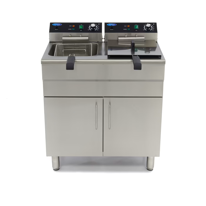 ELECTRIC FRYER WITH CABINET MX-2x16L