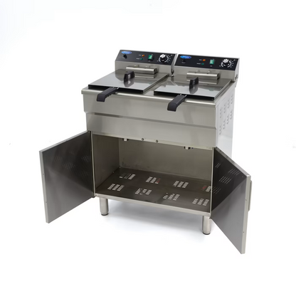 ELECTRIC FRYER WITH CABINET MX-2x16L