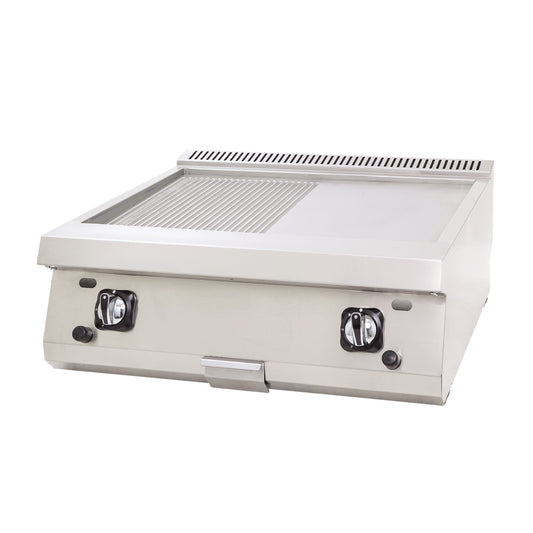 GROOVED-SMOOTH GAS GRILL 8070ND