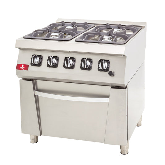 GAS RANGES WITH GAS OVEN GK-8070